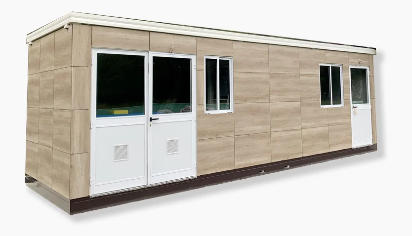 Monoblocco Coibentato rivestimento finto legno