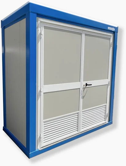 Box coibentato ad uso locale tecnico