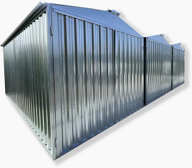 Box in lamiera zincata